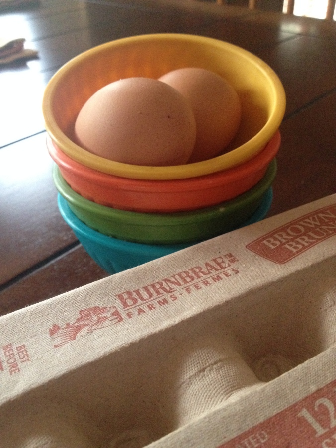 Nordic Ware Prep Bowls and Burnbrae Eggs